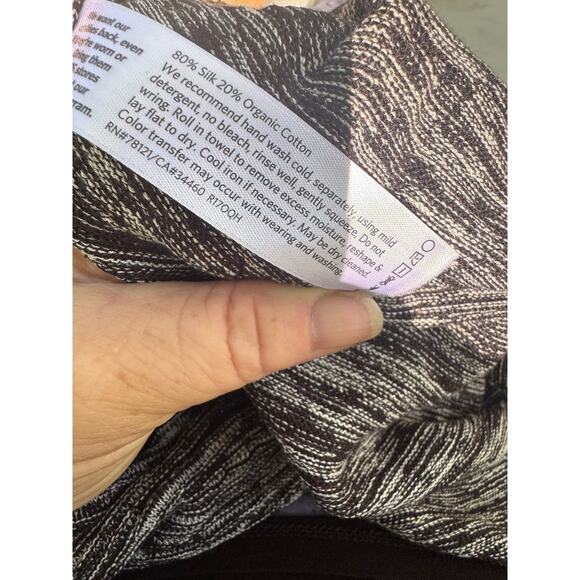 Eileen Fisher Sweater Womens XL Open Front Silk Blend Cardigan Lightweight Layer - Picture 7 of 8